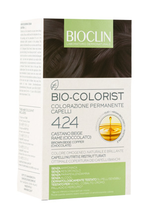 BIOCLIN BIO COLORIST 4,24 CASTANO BEIGE RAME CIOCCOLATO - doctorpill.it
