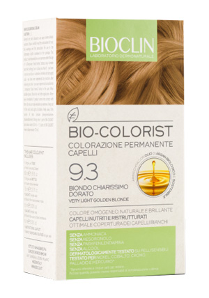 BIOCLIN BIO COLORIST 9,3 BIONDO CHIARISSIMO DORATO - doctorpill.it