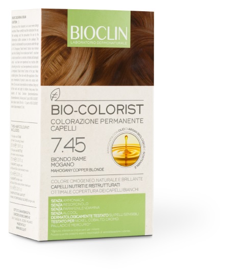 BIOCLIN BIO COLORIST 7,45 BIONDO RAME MOGANO - doctorpill.it
