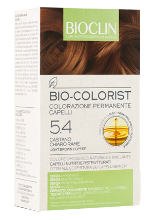 BIOCLIN BIO COLORIST 5,4 CASTANO CHIARO RAME - doctorpill.it