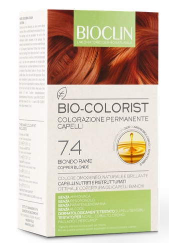 BIOCLIN BIO COLORIST 7,4 BIONDO RAME - doctorpill.it