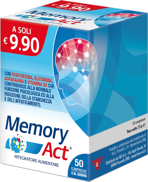 MEMORY ACT 50 COMPRESSE - doctorpill.it