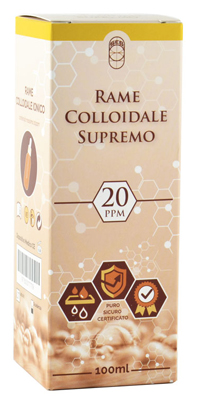 RAME COLLOIDALE SUPREMO 20PPM 100 ML - doctorpill.it
