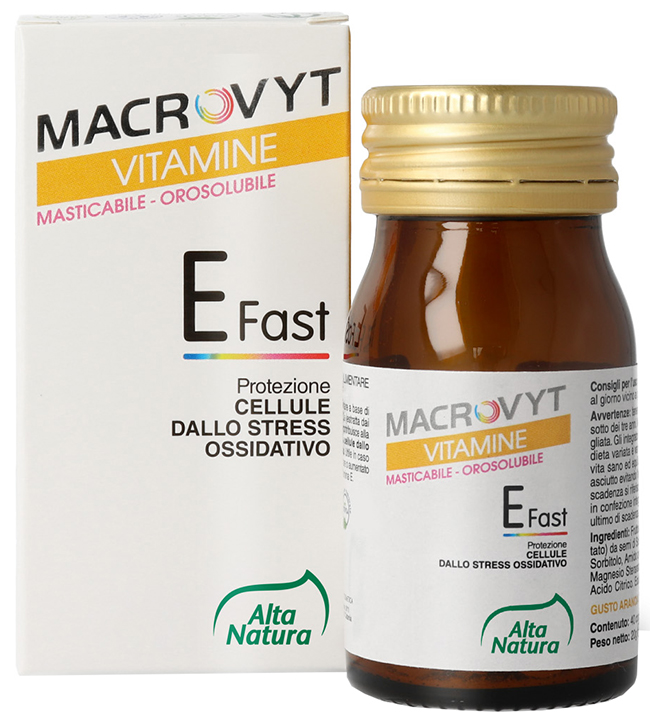 MACROVYT VITAMINA E 40 COMPRESSE FAST - doctorpill.it