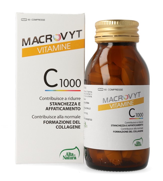 MACROVYT VITAMINA C 1000 FAST & SLOW 30 COMPRESSE - doctorpill.it