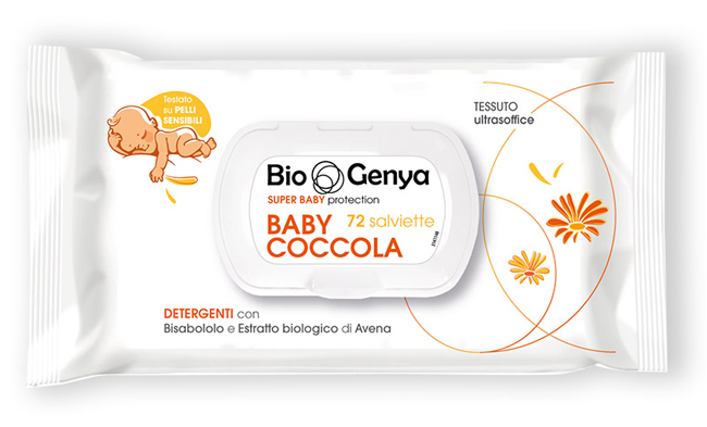 BIOGENYA SUPER BABY PROTECTION 72 SALVIETTE BABY COCCOLA DETERGENTI - doctorpill.it