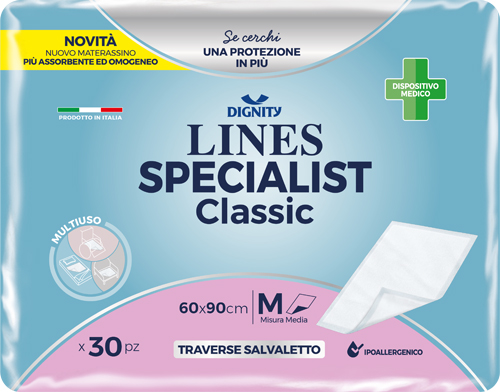 TRAVERSA LINES SPECIALIST CLASSIC 60X90CM TP 30 PEZZI - doctorpill.it
