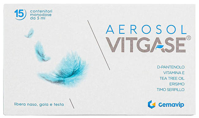 VITGASE AEROSOL 15 FLACONCINI 5 ML - doctorpill.it
