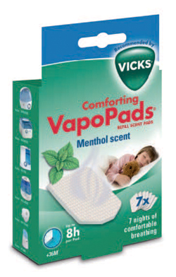 VICKS VAPOPADS MENTHOL SCENT 7 PEZZI - doctorpill.it