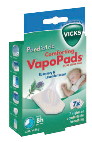 VICKS VAPOPADS ROSEMARY & LAVENDER SCENTE 7 PEZZI - doctorpill.it