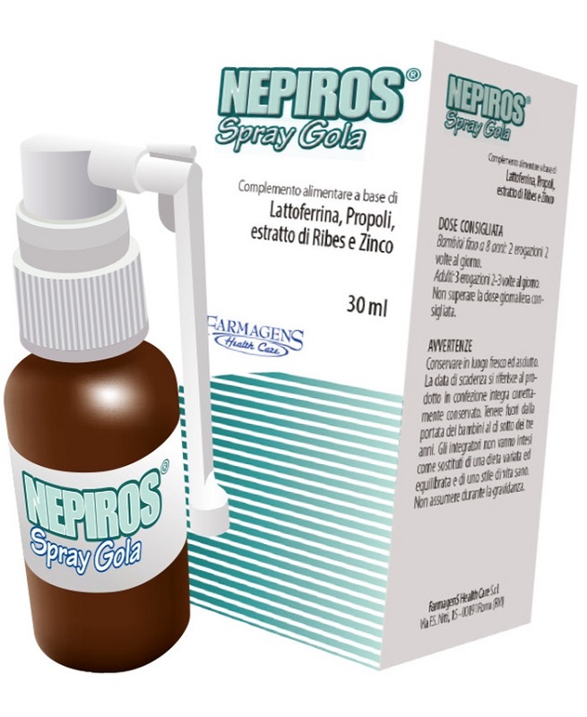 NEPIROS SPRAY GOLA 30 ML NUOVA FORMULA - doctorpill.it