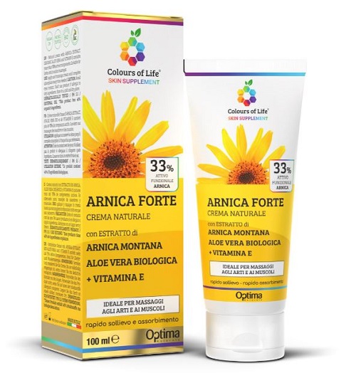 COLOURS OF LIFE SKIN SUPPLEMENT ARNICA FORTE 33% CREMA 100 ML - doctorpill.it