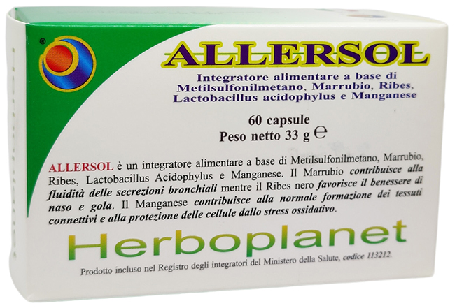 ALLERSOL 60 CAPSULE - doctorpill.it