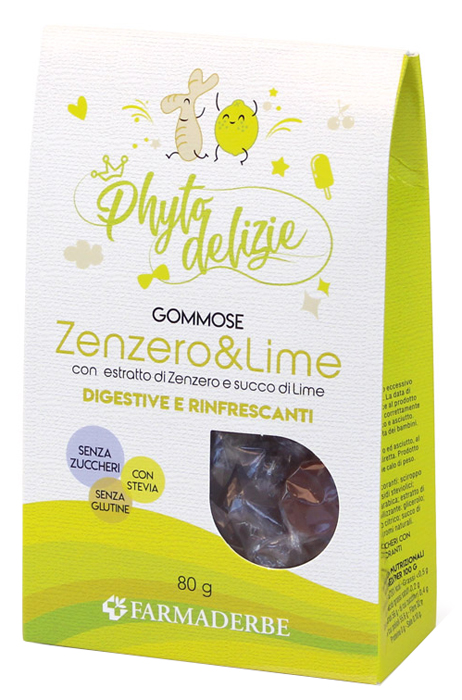 PHYTO DELIZIE GOMMOSE ZENZERO LIME 80 G - doctorpill.it