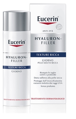 EUCERIN HYALURON-FILLER TEXTURE RICCA GIORNO 50 ML - doctorpill.it