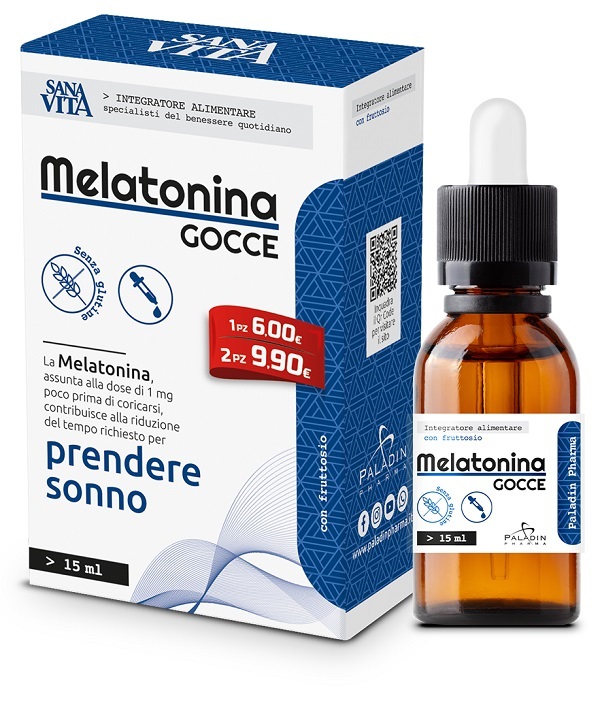 SANAVITA MELATONINA GOCCE 15 ML - doctorpill.it