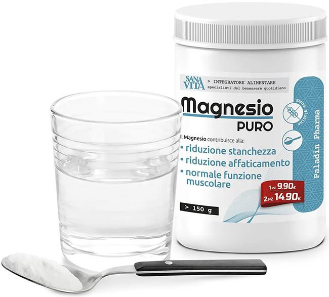 SANAVITA MAGNESIO PURO 150 G - doctorpill.it