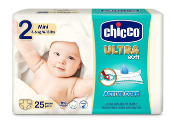 CHICCO PANNOLINO ULTRA CHICCHO MINI 25 X 10 - doctorpill.it