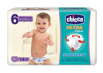 CHICCO PANNOLINO ULTRA XL 14 PEZZI - doctorpill.it