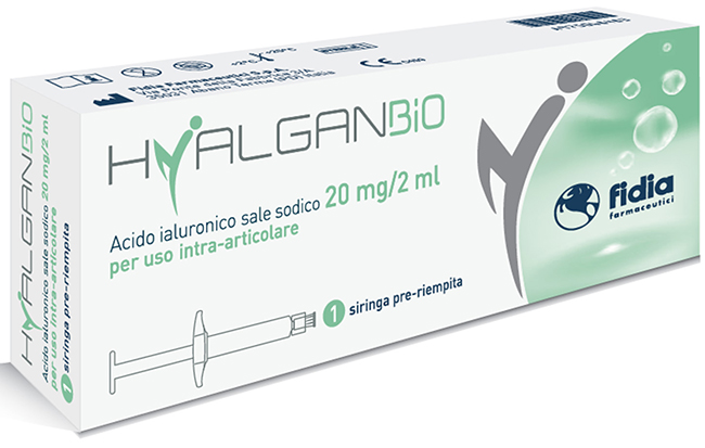 SIRINGA HYALGANBIO INTRA-ARTICOLARE 20MG 2 ML - doctorpill.it