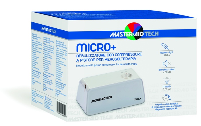 NEBULIZZATORE PISTONE MASTER-AID TECH MICRO+ - doctorpill.it