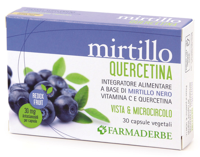MIRTILLO QUERCETINA 30 CAPSULE VEGETALI - doctorpill.it