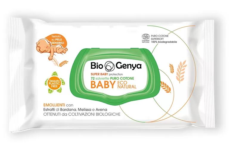 BIOGENYA ECO NATURAL BABY COTONE 72 PEZZI - doctorpill.it