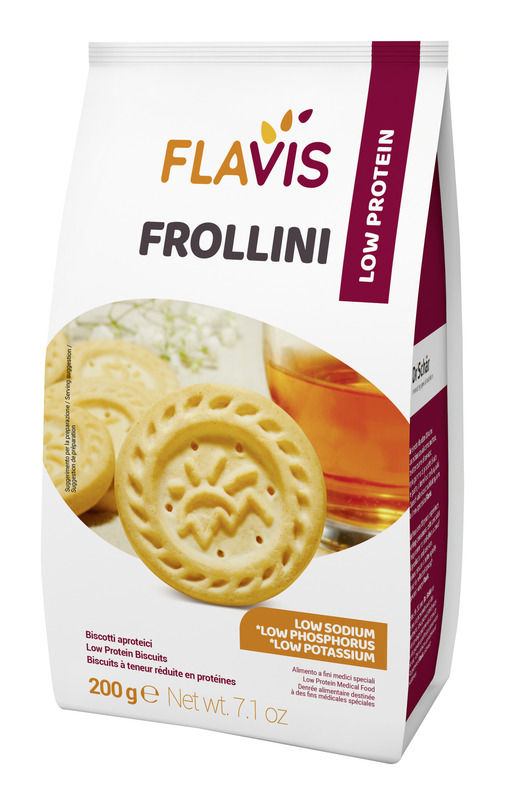 FLAVIS FROLLINI BISCOTTI APROTEICI 200 G - doctorpill.it