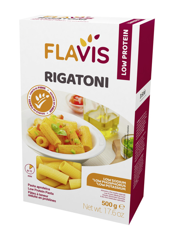 FLAVIS RIGATONI APROTEICI 500 G - doctorpill.it
