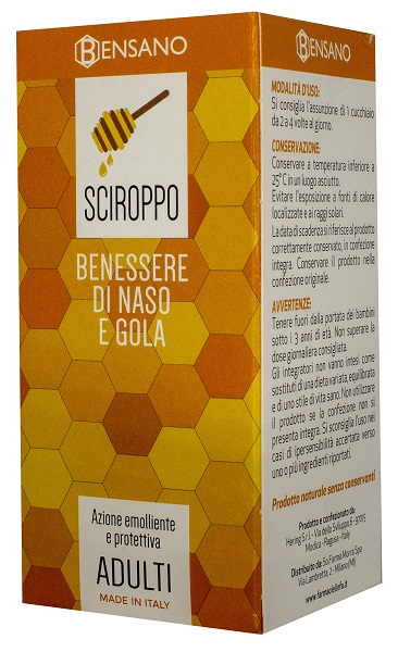 BENSANO SCIROPPO ADULTI 200 ML - doctorpill.it