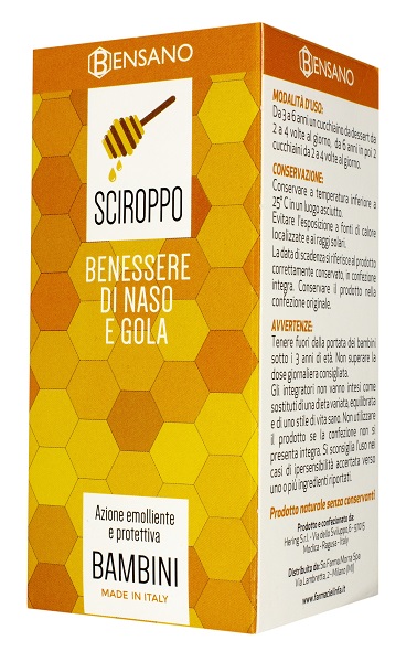 BENSANO SCIROPPO BAMBINI 200 ML - doctorpill.it