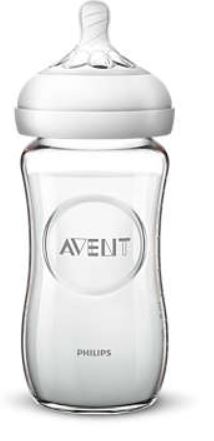 AVENT BIBERON NATURAL VETRO 240ML - doctorpill.it