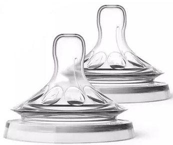 AVENT 2 TETTARELLE NATURAL FLUSSO ABBONDANTE 4 FORI - doctorpill.it