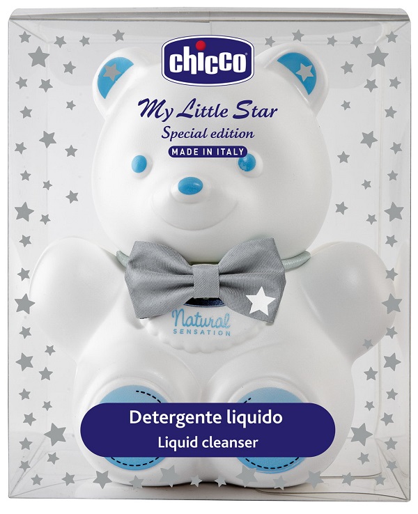CHICCO COSMETICI NATURAL SENSATION DETERGENTE ORSO STARS - doctorpill.it