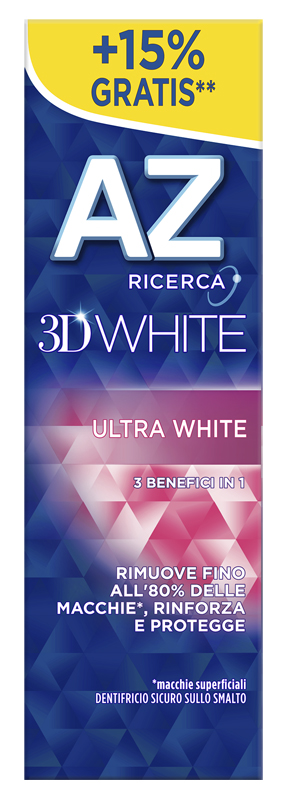 AZ 3D WHITE ULTRA WHITE DENTIFRICIO 75 ML - doctorpill.it
