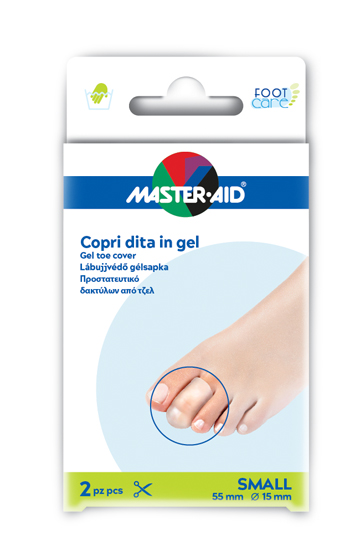 COPRI DITA MASTER-AID FOOTCARE IN GEL SMALL 2 PEZZI C1 - doctorpill.it
