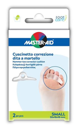 CORRETTORE DITA A MARTELLO MASTER-AID FOOTCARE SMALL 2 PEZZI C12 - doctorpill.it