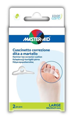 CORRETTORE DITA A MARTELLO MASTER-AID FOOTCARE LARGE 2 PEZZI C13 - doctorpill.it