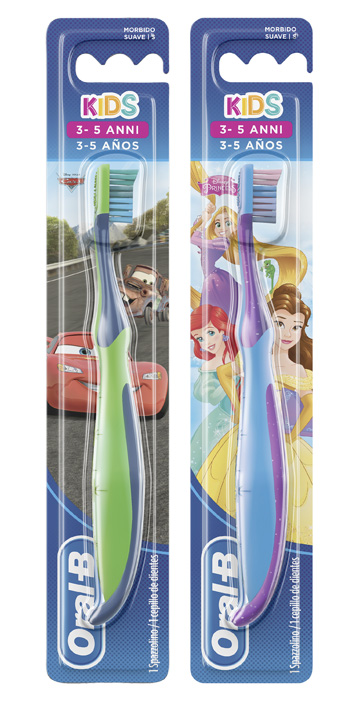 ORALB KIDS SPAZZOLINO MANUALE CARS&PRINCESS 3-5 ANNI - doctorpill.it