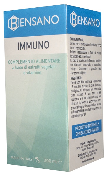 BENSANO IMMUNO 200 ML - doctorpill.it