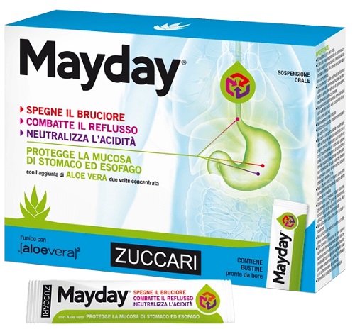 MAYDAY SOSPENSIONE PER USO ORALE ALLA MENTA 24 BUSTINE 10 ML - doctorpill.it