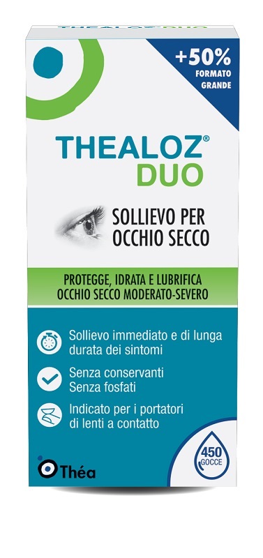 THEALOZ DUO SOLUZIONE OFTALMICA FLACONE 15 ML - doctorpill.it