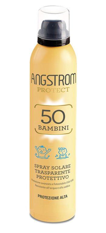 ANGSTROM PROTECT 50 BAMBINI SPRAY SOLARE TRASPARENTE 250 ML - doctorpill.it