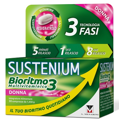 SUSTENIUM BIORITMO3 DONNA ADULTA 30 COMPRESSE - doctorpill.it
