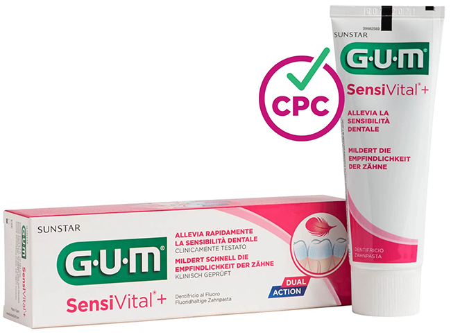 GUM SENSIVITAL + DENTIFRICIO 75 ML - doctorpill.it