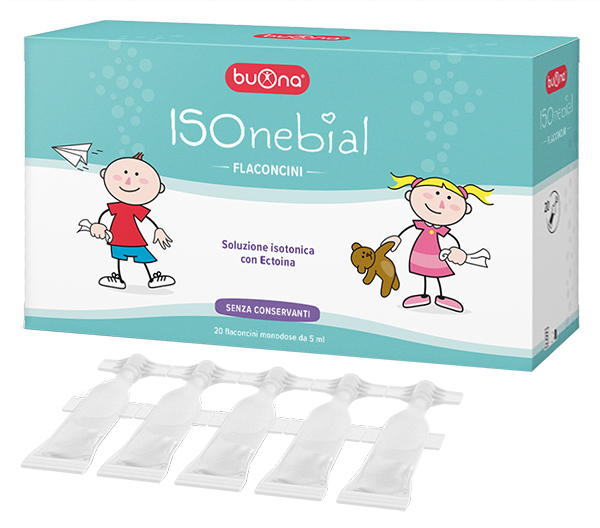 ISONEBIAL FLACONCINI SOLUZIONE ISOTONICA 0,9% CON AGGIUNTA DI ECTOINA 20X5 ML - doctorpill.it