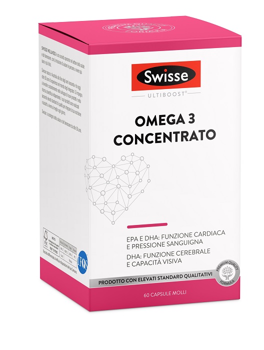 SWISSE OMEGA 3 CONCENTRATO 60 CAPSULE MOLLI DA 2440 MG - doctorpill.it