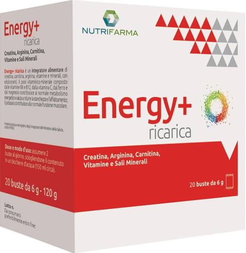 ENERGY+ RICARICA 20 BUSTINE - doctorpill.it