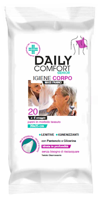 DAILY COMFORT SENIOR PANNI IGIENE CORPO 24 PEZZI - doctorpill.it