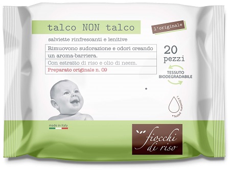 FIOCCHI DI RISO SALVIETTE TALCO NON TALCO - doctorpill.it